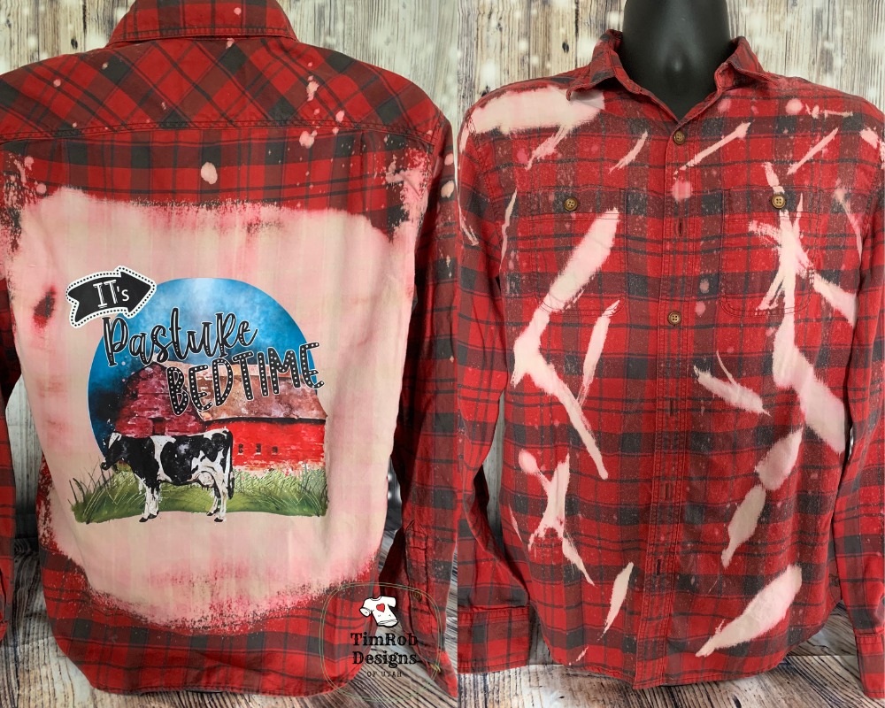 It's Pasture Bedtime - Custom Flannel