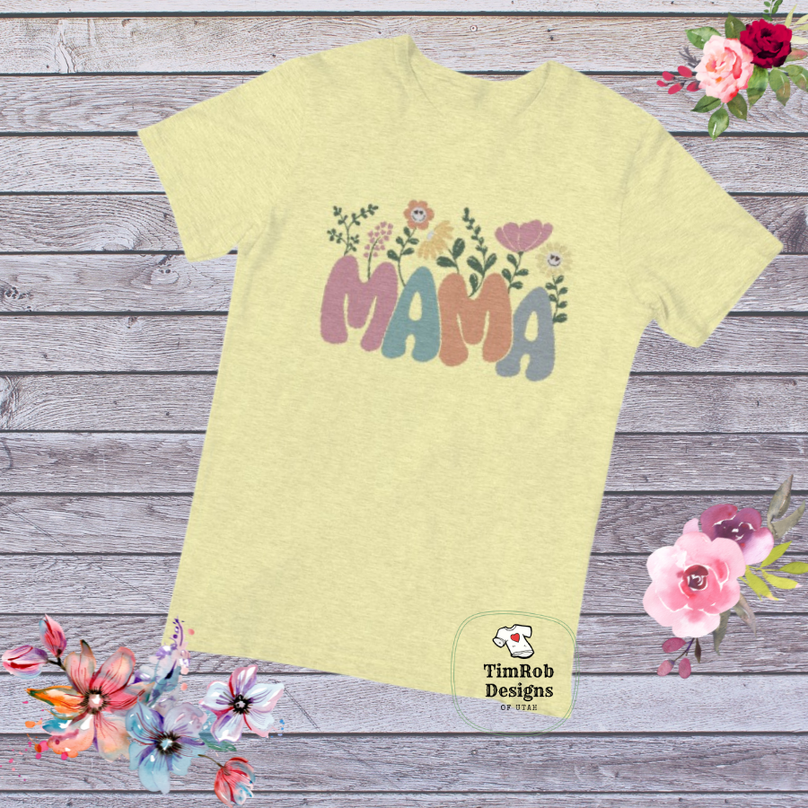 Mom Flowers- Custom