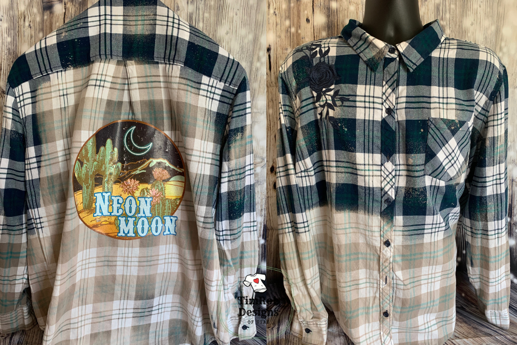 Neon Moon - Custom Flannel