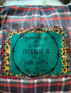 Somewhere Between Proverbs and B Dutton - Bleached Flannel