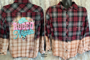 Rodeo Nights - Custom Flannel