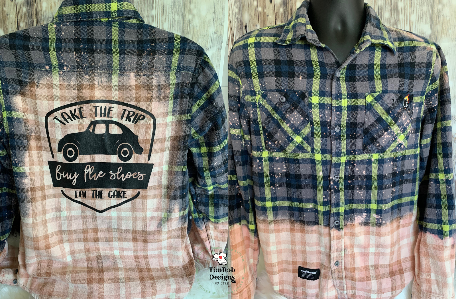 Take the Trip - Bleached Flannel