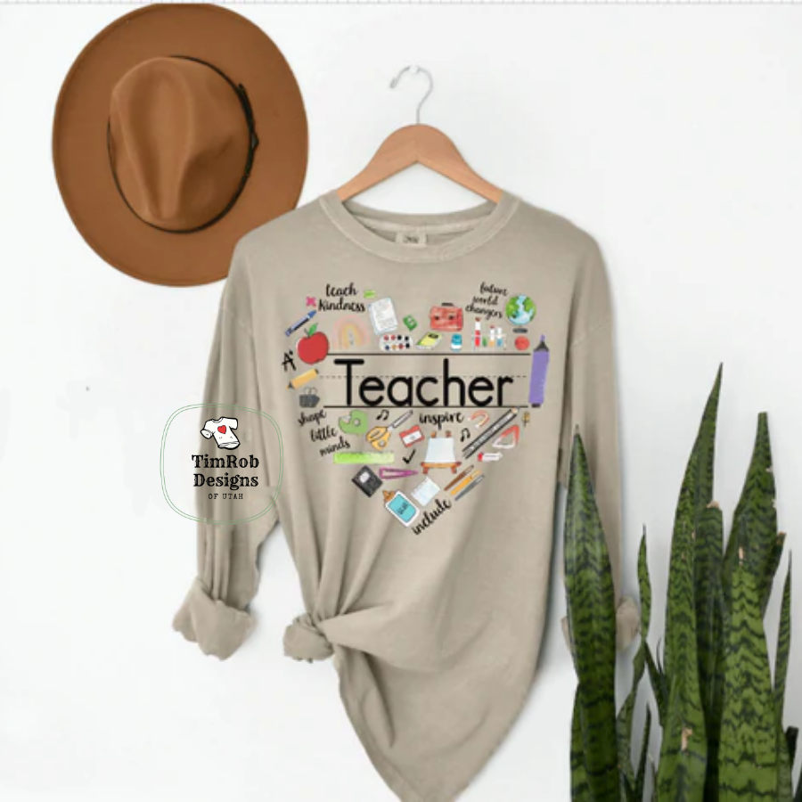 Teacher Heart Collection - Custom