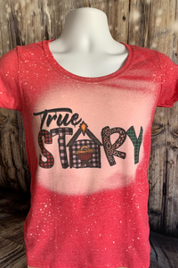 True Story Manger Christmas Tee