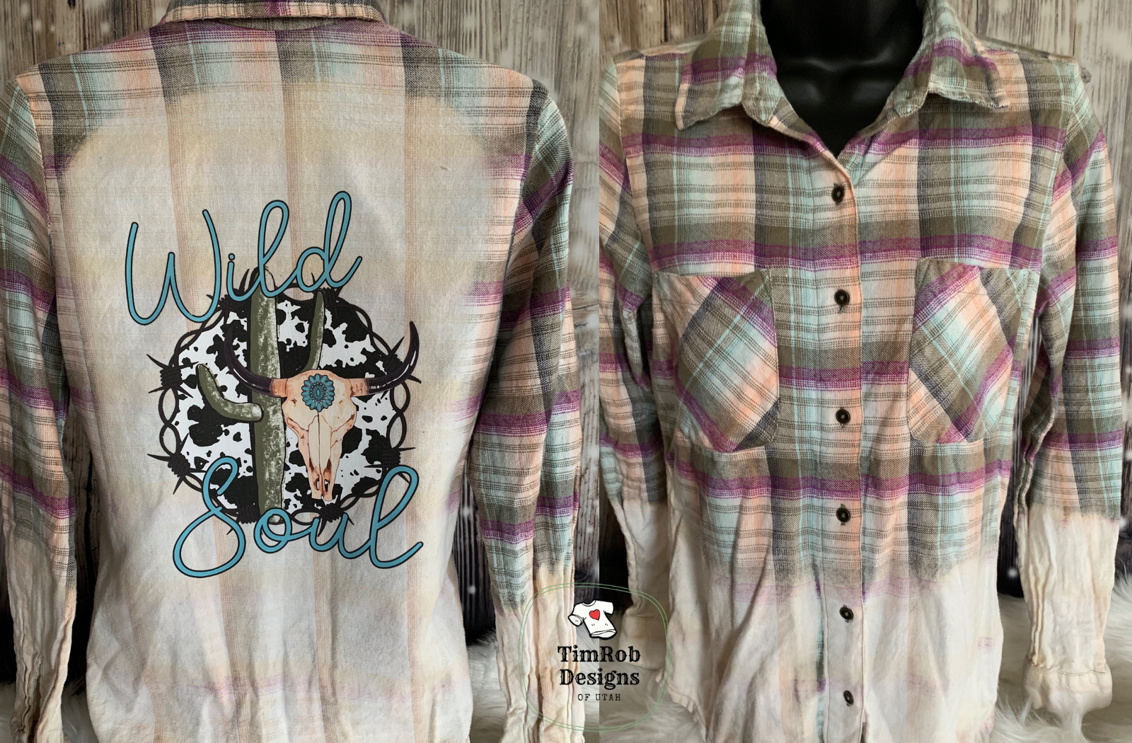 Wild Soul - Bleached Flannel