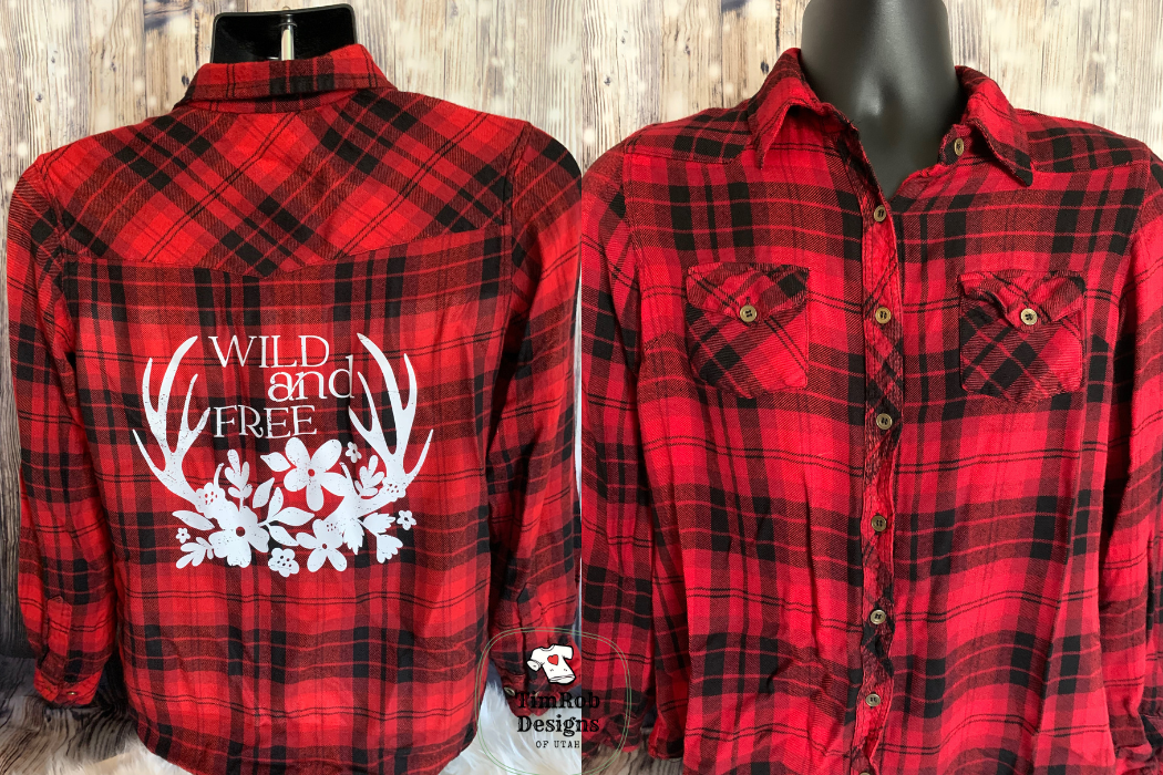 Wild & Free - Custom Flannel